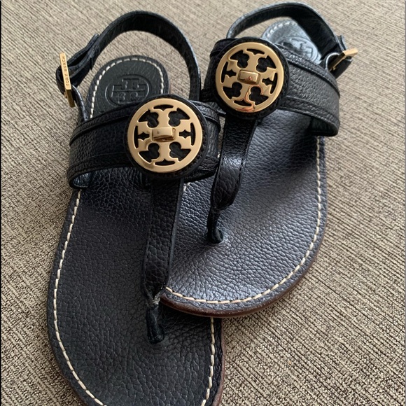 Tory Burch Shoes - Authentic Tory Burch Black Sandals
